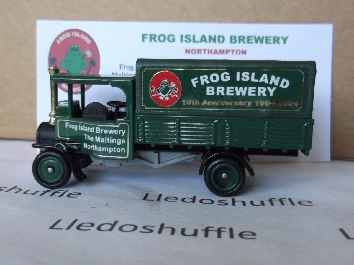 PV091, Code 3, Foden Steam Wagon, Frog Island Brewery, Northampton