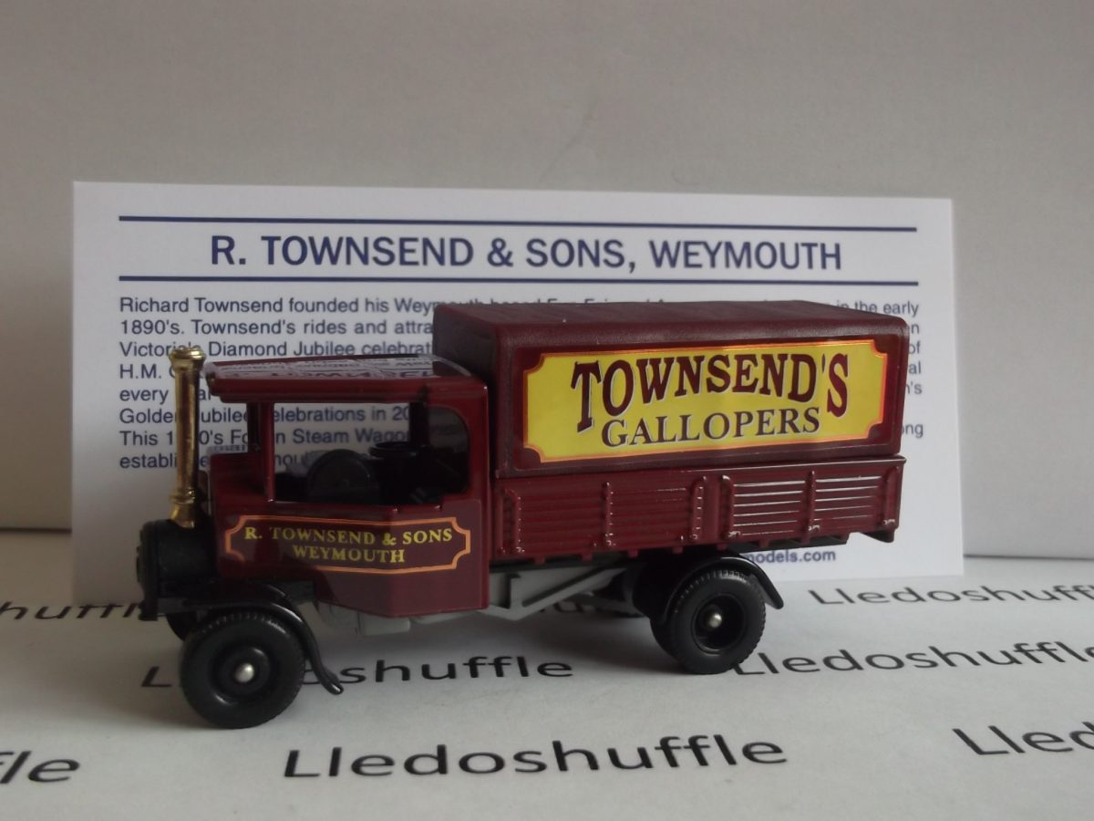 PV091, Code 3, Foden Steam Wagon, Townsend’s Gallopers, R. Townsend