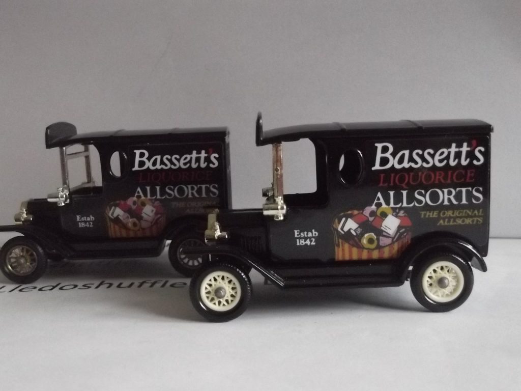 LP06056, Model T Ford Van, Bassett’s Liquorice Allsorts Lledo Models