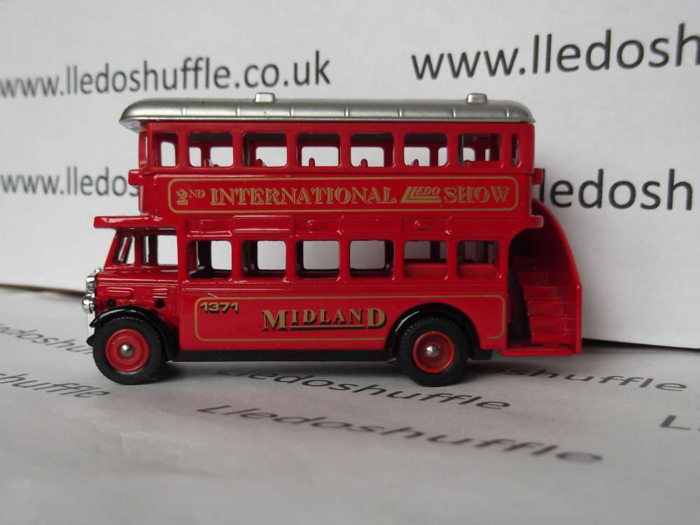LP15168, AEC Regent Double Deck Bus, Midland, 2nd International Lledo