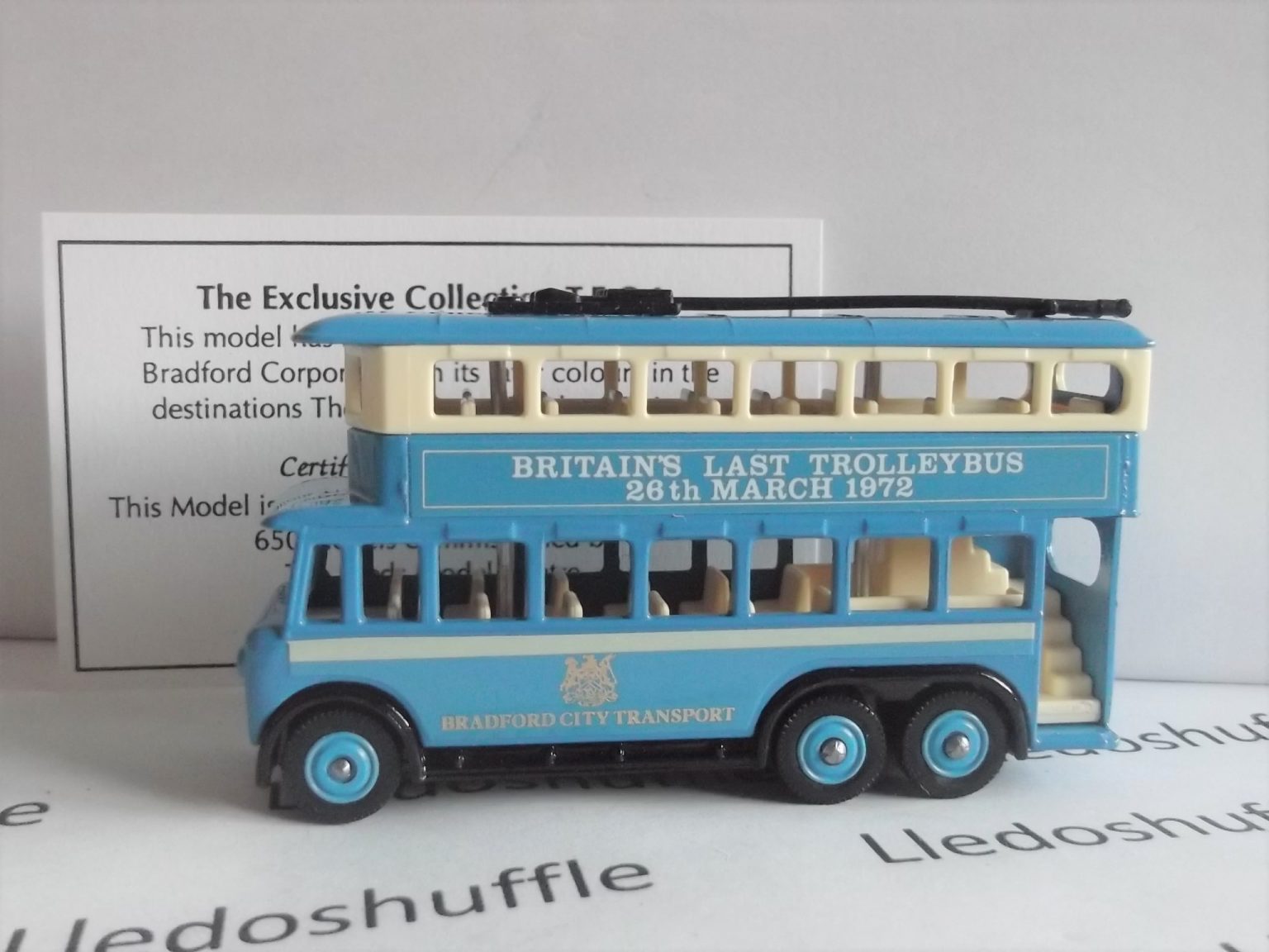 SP41024, Karrier E6 Trolley Bus, Bradford City Transport, Bradford’s