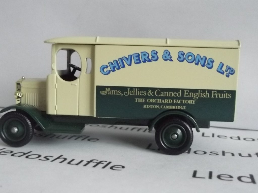 DG43001, Morris Van, Chivers & Sons Ltd, The Orchard Factory, Histon